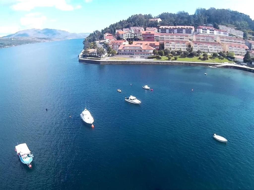 Hotel Corcubion Playa De Quenxe Zewnętrze zdjęcie